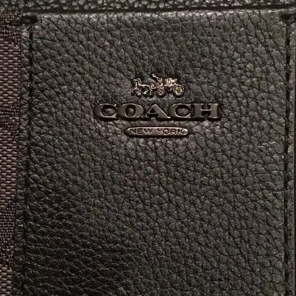 Coach black kitt signature jacquard crossbody - Picture 7 of 10